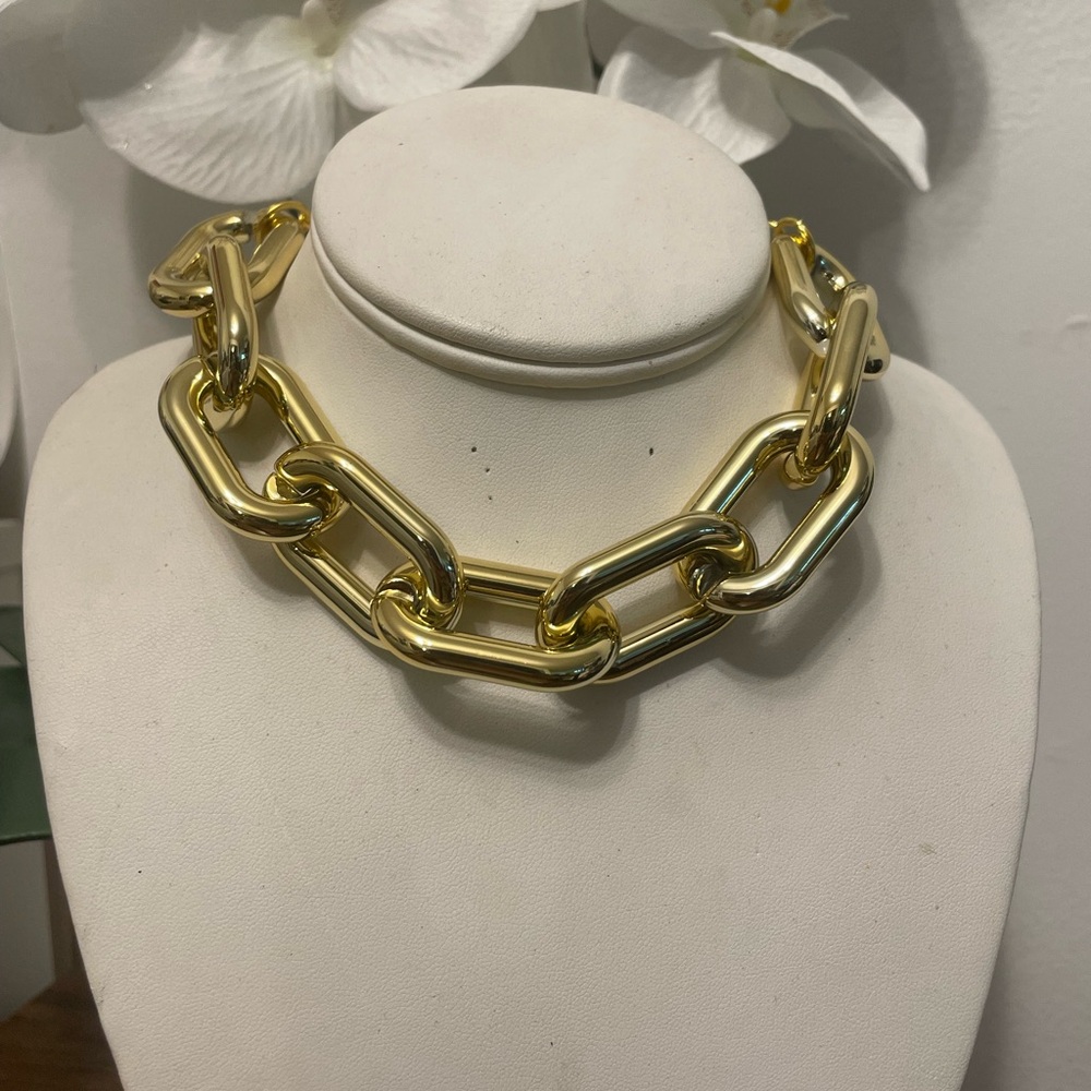 Statement, chunky necklace, family statement, multiplayer designer necklace - Picture 1 of 8